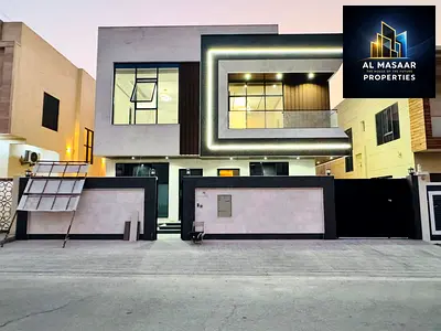 فيلا مودرن بالياسمين عجمان تشطيب سوبر ديلوكس تملك حر لجميع الجنسيات
