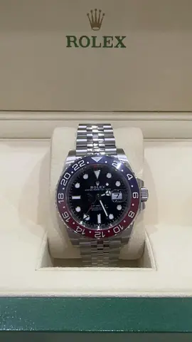 Rolex GMT-Master II 'Pepsi' Stainless Steel Watch (Jubilee Bracelet) - Preowned
