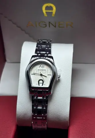 Aigner Women's Stainless Steel Dress Watch - Silver, Excellent Condition