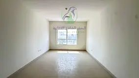 Two BHK in Al Taawun, second tenant, 3 bathrooms, free parking, family residence, 4 or 6 cheques, di
