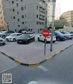 For sale in Ajman (Al Nakheel 2): Corner plot (dual-street frontage) with a G+6 hotel permit.