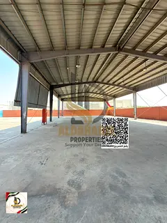 Yard + Open Shed for Rent | New Industrial Umm Al Thoob – Umm Al Quwain