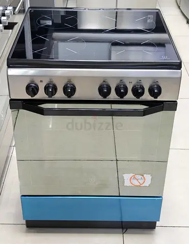 Indesit 4 burner electric cooker 60x60cm