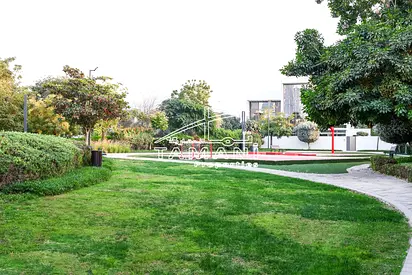 8BR Villa District One Prime Location