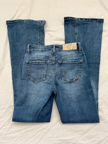 Y2K navy blue flared Jeans