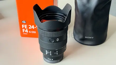 Sony FE 24-105mm f/4 G Lens, AED 1,850 Final Price, full box