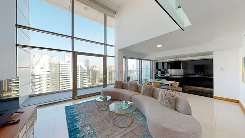 Panoramic Views | Luxury 1BR Penthouse Barsha Heights