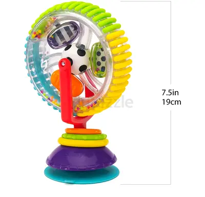 Feeding chair toy Sassy Wonder Wheel, Multicoloure