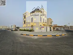 Elegant 7BR Master Villa in Al Amerah Ajman | Natural Stone Facade | 4,450 Sq Ft BUA | AED 2.25M Inc