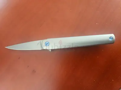 Custom Michael Zieba MS3 "Manhattan Special" Titanium Flipper Knife (USA)