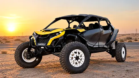 **2026** CAN AM MAVERICK R - XRS MAX + FOX SMART SHOCKS + REAR CAMERA + ROTAX POWER + CARBON PACKAGE