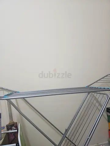 Foldable Stainless Steel Clothes Drying Rack - Light Use