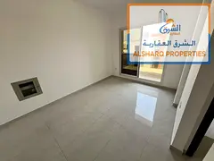 First-occupancy apartment featuring a master bedroom, 2 bathrooms, and a balcony with an open view; 