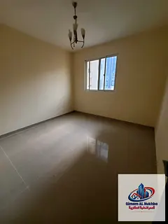 2BR+hall near Corniche Al Majarra, corridor, 2 baths, huge space, central AC/gas, excellent price, f