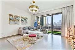 3BR+Maid | Full Burj Khalifa & Fountain View | Vacant | Fully Furnished