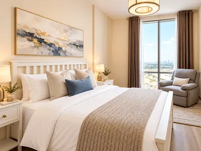 2 Bedroom Balcony Business Bay l All Bills Inc l Free Wifi - Parking - Cleaning l No Commission