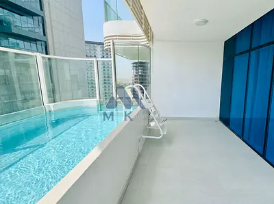 Plunge Pool | Furnished 1BR Apartment | Balcony