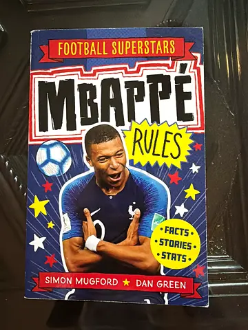 Football Superstars: Mbappé Rules - Facts, Stories & Stats (like new)