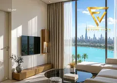 Waterfront |10% CASH DISCOUNT | OPEN VIEWS | 8 MINUTES TO BURJ KHALIFA