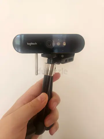 Logitech Brio 4K Ultra HD Webcam + SmallRig Magic Arm & Super Clamp Mount