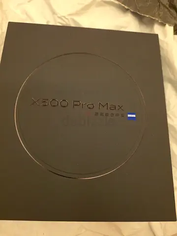 X500 Pro Max smartphone - opened box