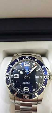 Longines Stainless Steel Men's Watch with Box - brand new