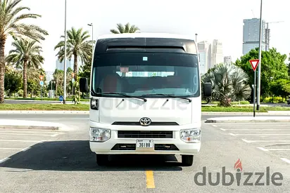Toyota Coaster With Driver