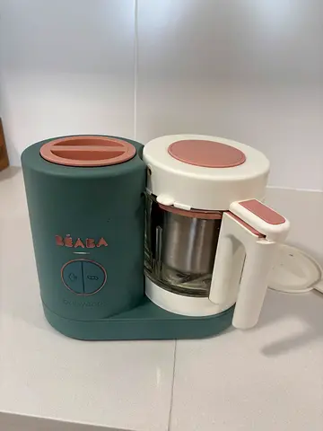 Beaba Babycook Neo BEA0400 Eucalyptus - Baby Food Maker (Steamer/Blender)