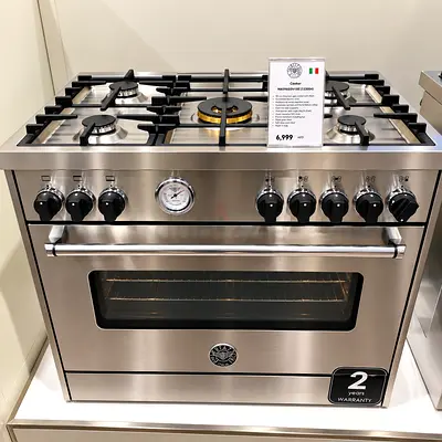 Bertazzoni 90cm 5-Burner Gas Cooker – Made in Italy
