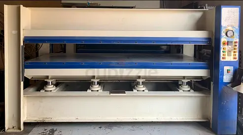 Industrial Hydraulic Press / Hot Press Machine - Good Working Condition