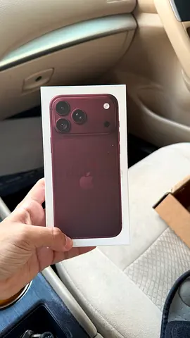 iPhone 18 pro max 512GB BURGUNDY