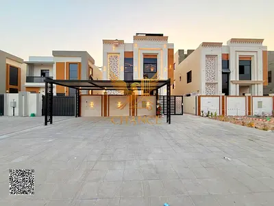 فيلا فاخرة للبيع في منطقة "الحليو 2"، عجمان | 6 غرف نوم رئيسية (ماستر) | تكييف مركزي | شامل رسوم التسجيل والماء والكهرباء