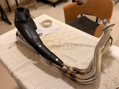 Trident 660 Exhaust - Firetong by $%&!# Made