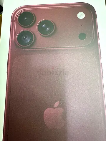 Iphone 18promax Burgandy 256 uae variant