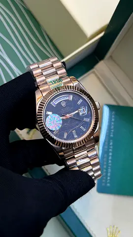 Rolex automatic sapphire glass mens watch