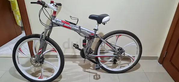 Urgent sale , foldable Rover full-suspension mountain bicycle - well maintained, 26" wheels