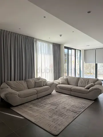 2 sofas. 3seater each. Light gray colour. Very good condition. Collection only 5th November.