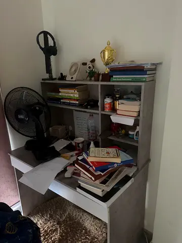 Urgent sale ! Move out !!!!Small wooden bookshelf/cubby storage unit - good condition