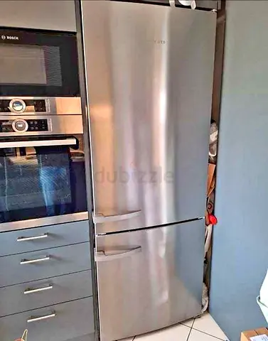 Miele bottom fridge and freezer new model slightly used
