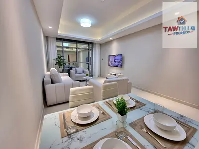 Fully Furnished Apartment for Rent in Gulfa Tower Ajman Including Bills Parking Pool Gym and Smart Lock