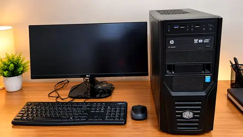 Gaming PC – Intel i7 GTX 970 8GB RAM 250GB SSD 25 LG Ultra Wide