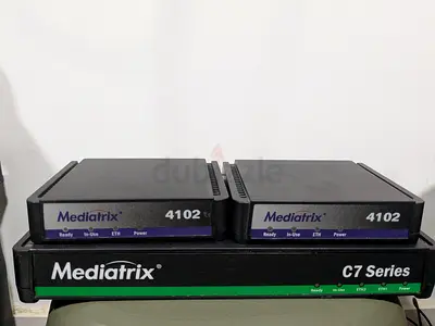 Mediatrix C7 Series with 2 x Mediatrix 4102 VoIP Gateways - Working Condition