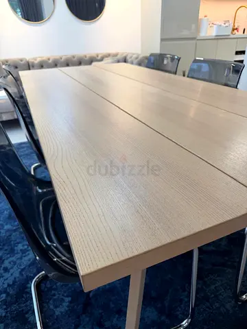IKEA dining table with 6 chairs