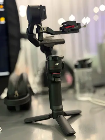 DJI Ronin-RS3 mini gimbal stabilizer (compact 3-axis) with mini tripod