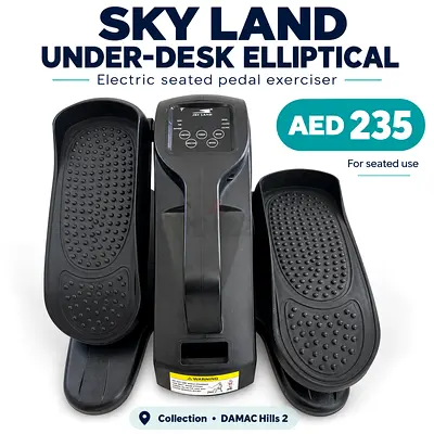 SKY LAND Electric Under Desk Elliptical / Pedal Exerciser