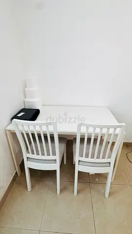 Table with 2 chairs