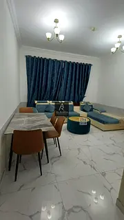 A distinctive furnished apartment in Al Rashidiya—1 bedroom and a living room—for only 40,000, p