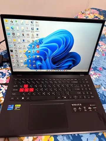 Acer Nitro Lite 16 laptop - Intel Core i7, GeForce RTX (used)