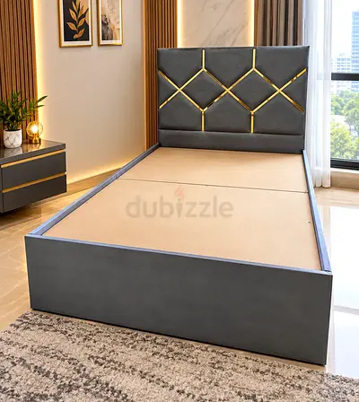 Bed Twin Size Double Bed Frame 120cm