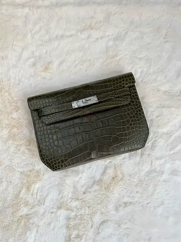 HERMES *DEPECHES KELLY ALLIGATOR* 🐊 💯